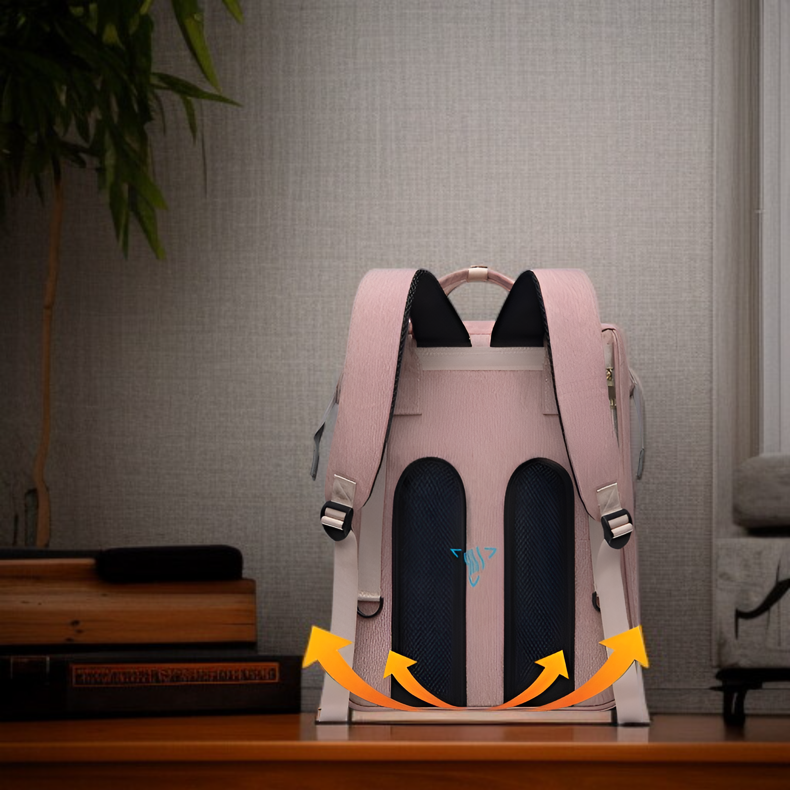 방수 소재로 제작된 기저귀 가방