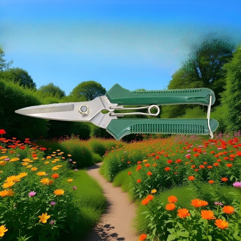 두꺼운 가지치기 가위 원예가위 스트레이트 묽은 과일가위 과일채취 가지치기 도구