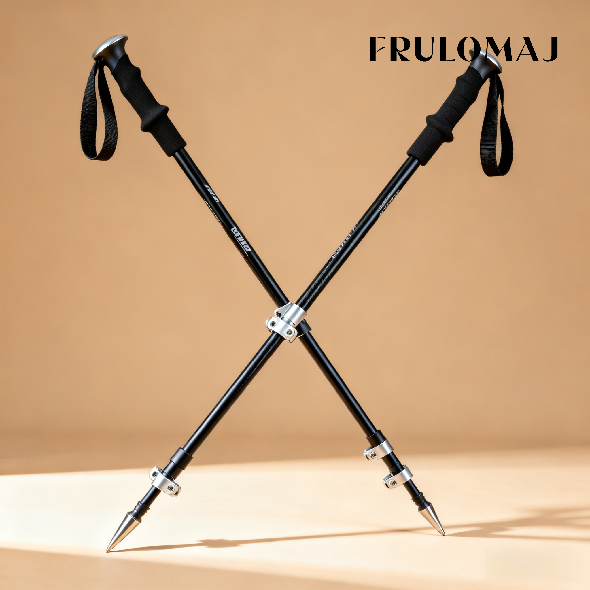 ไม้เท้าเดินป่าแข็งแรงทนทานสำหรับนักเดินทาง