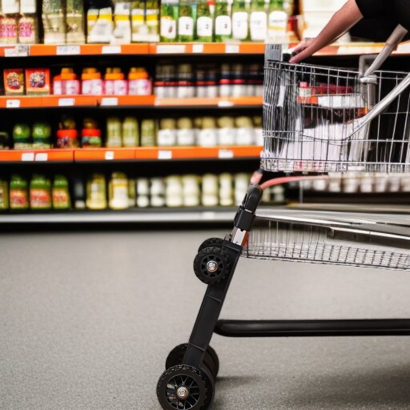 Durable luggage cart for daily transport