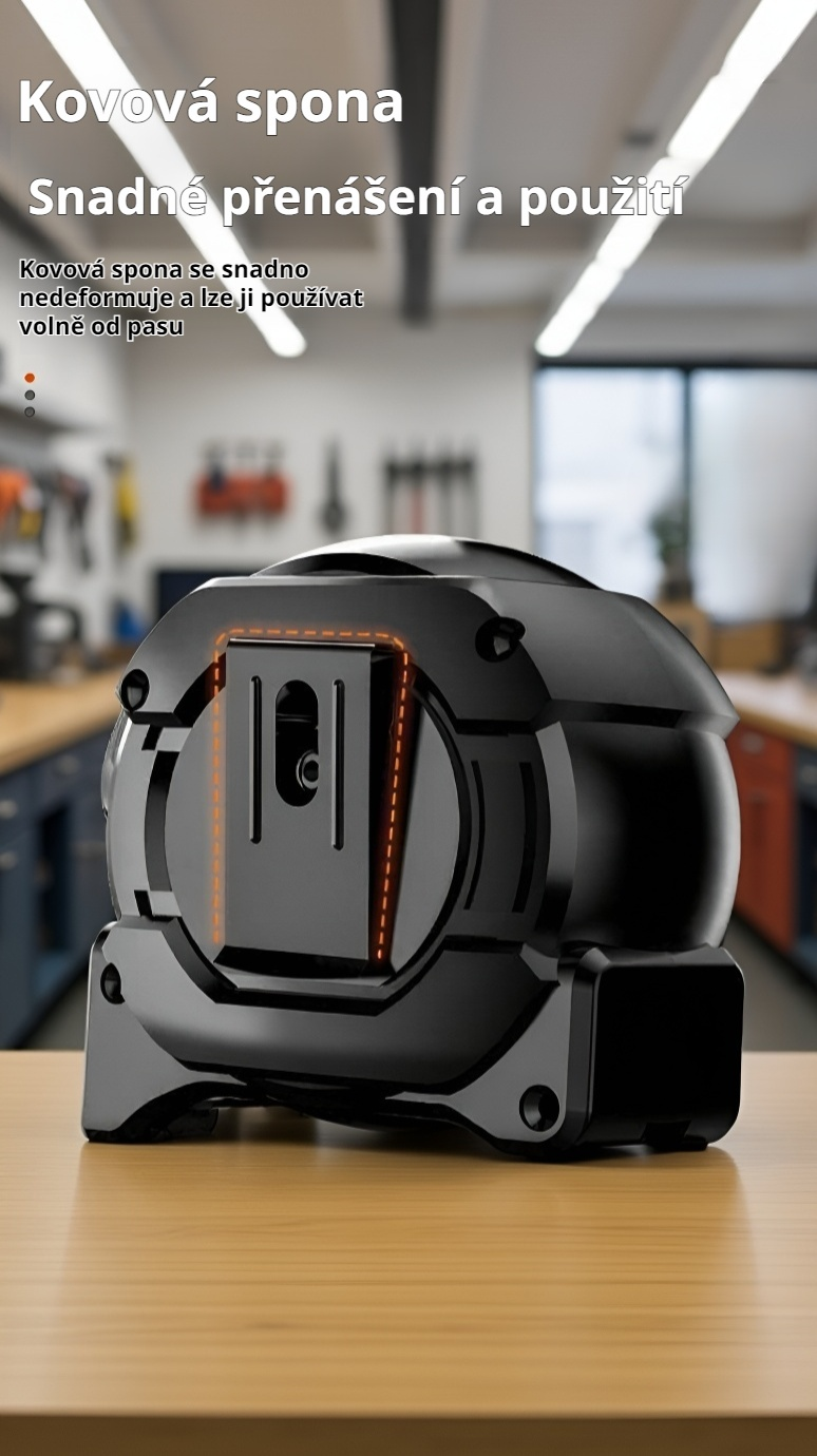 Měřicí pásmo vhodné pro domácí i profesionální použití