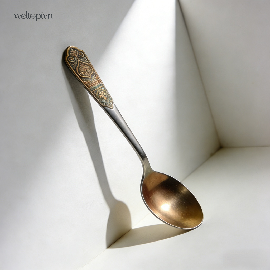 ช้อนซุป ช้อนโจ๊ก และช้อนหม้อไฟ สำหรับใช้ในบ้าน (5 ชิ้น)