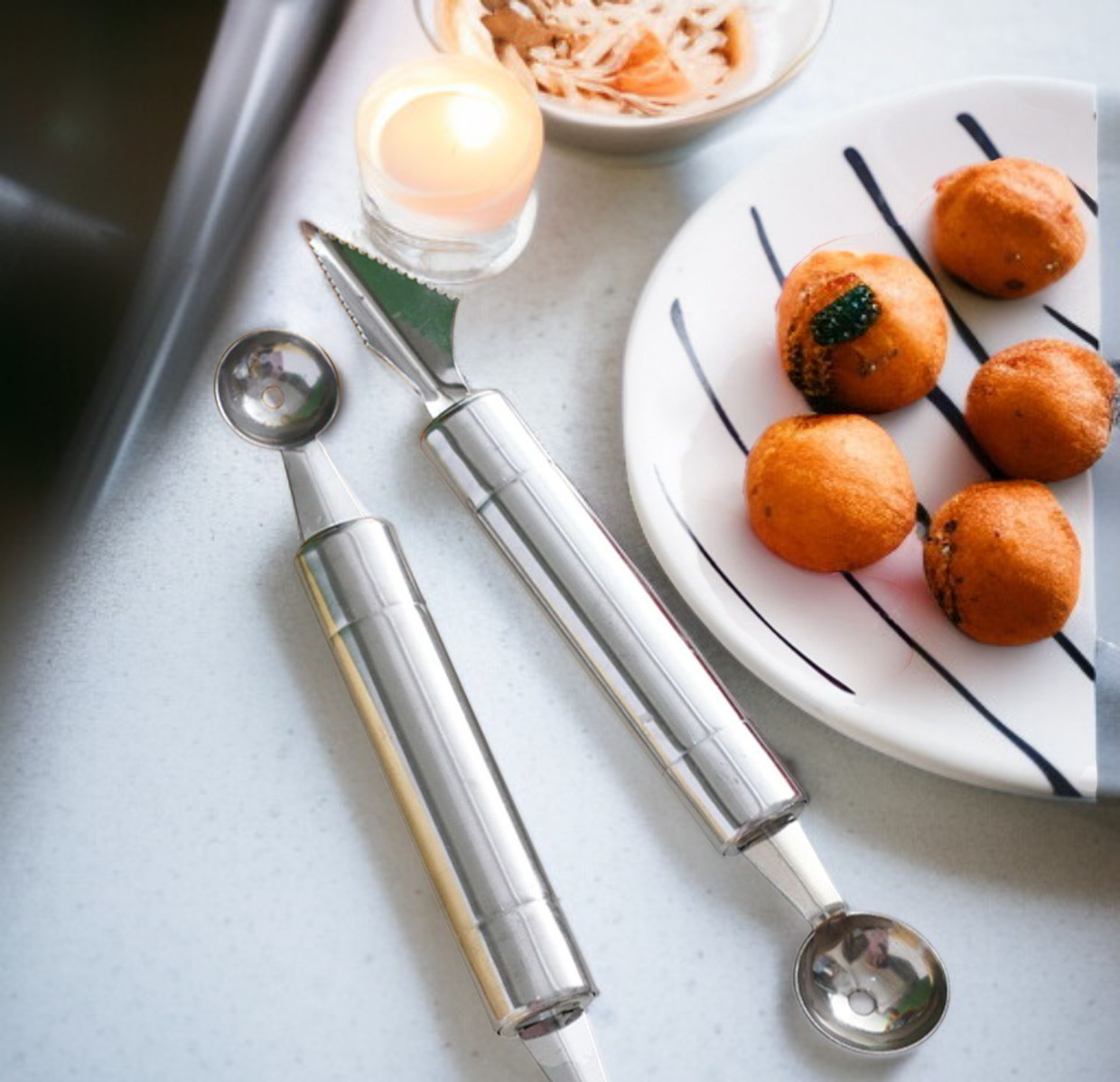 耐久性の高い多機能調理道具