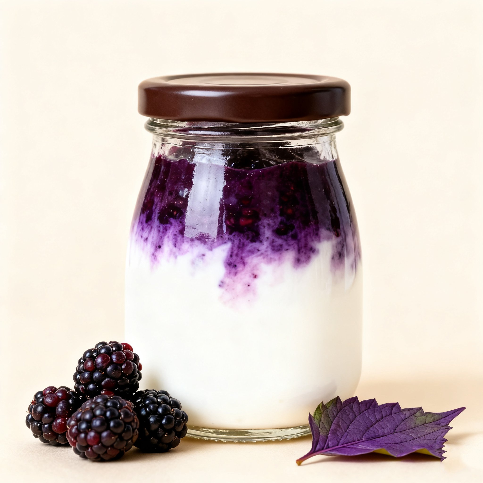 300g Kyselo-sladký jogurt s moruší (balení 6 kusů)