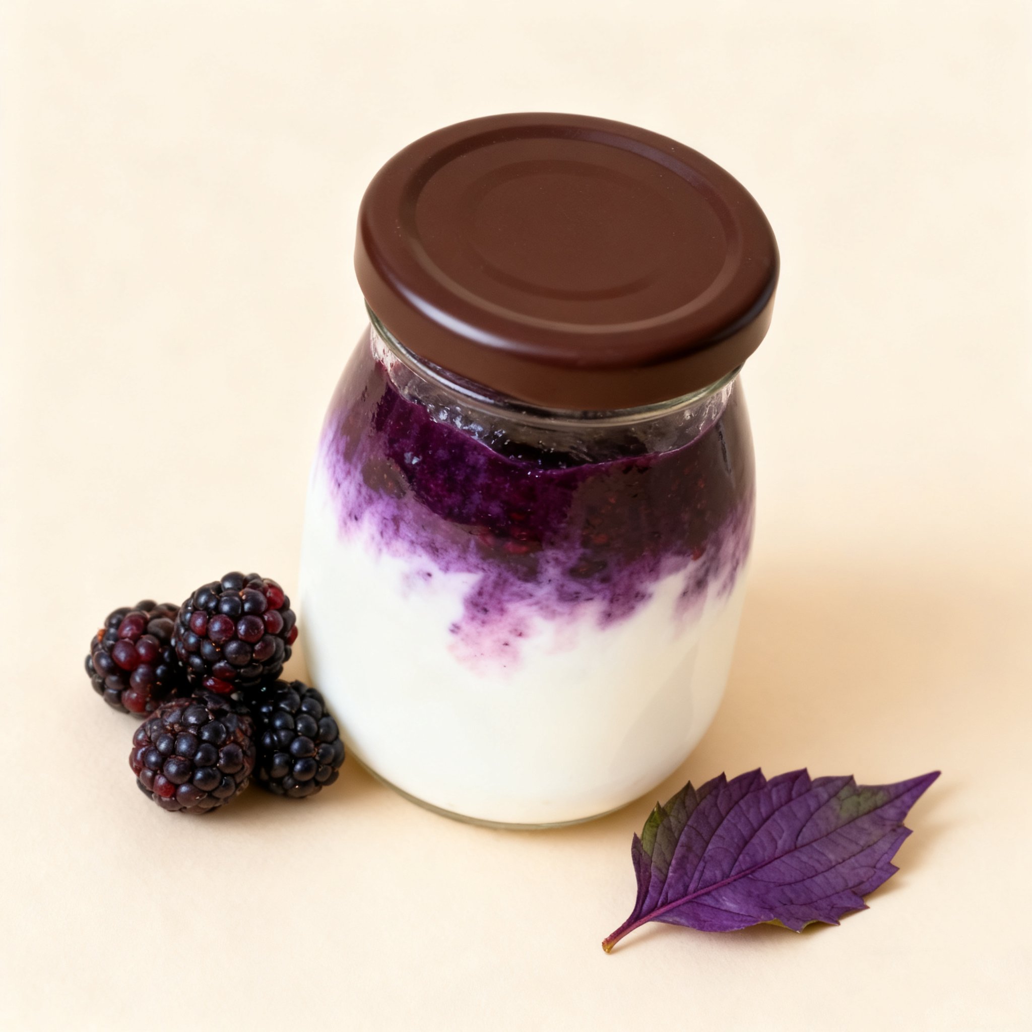 300g Kyselo-sladký jogurt s moruší (balení 6 kusů)