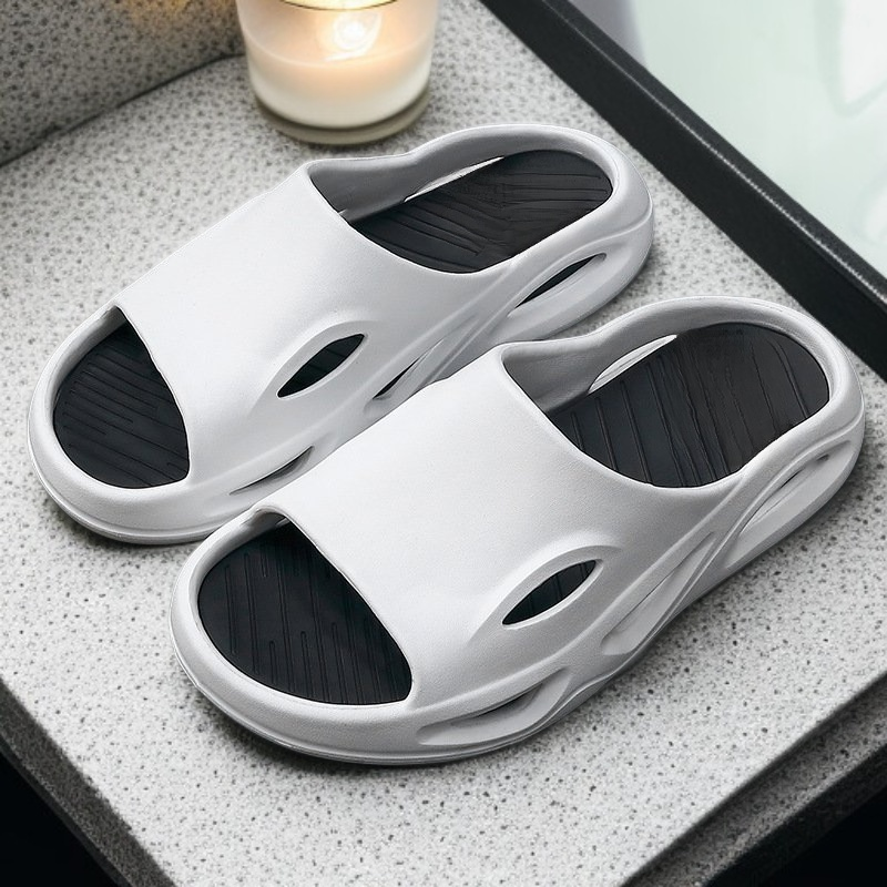 Bequeme und langlebige Herren-Flip-Flops aus Kunststoff, ideal für Sommer, Zuhause und Bad