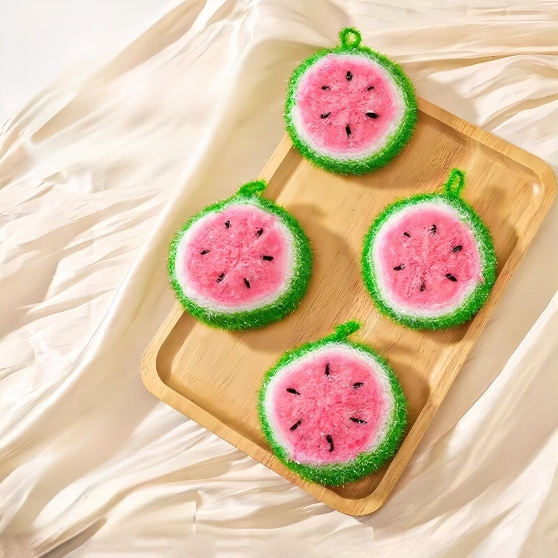 Brosse mignonne pastèque pour la vaisselle