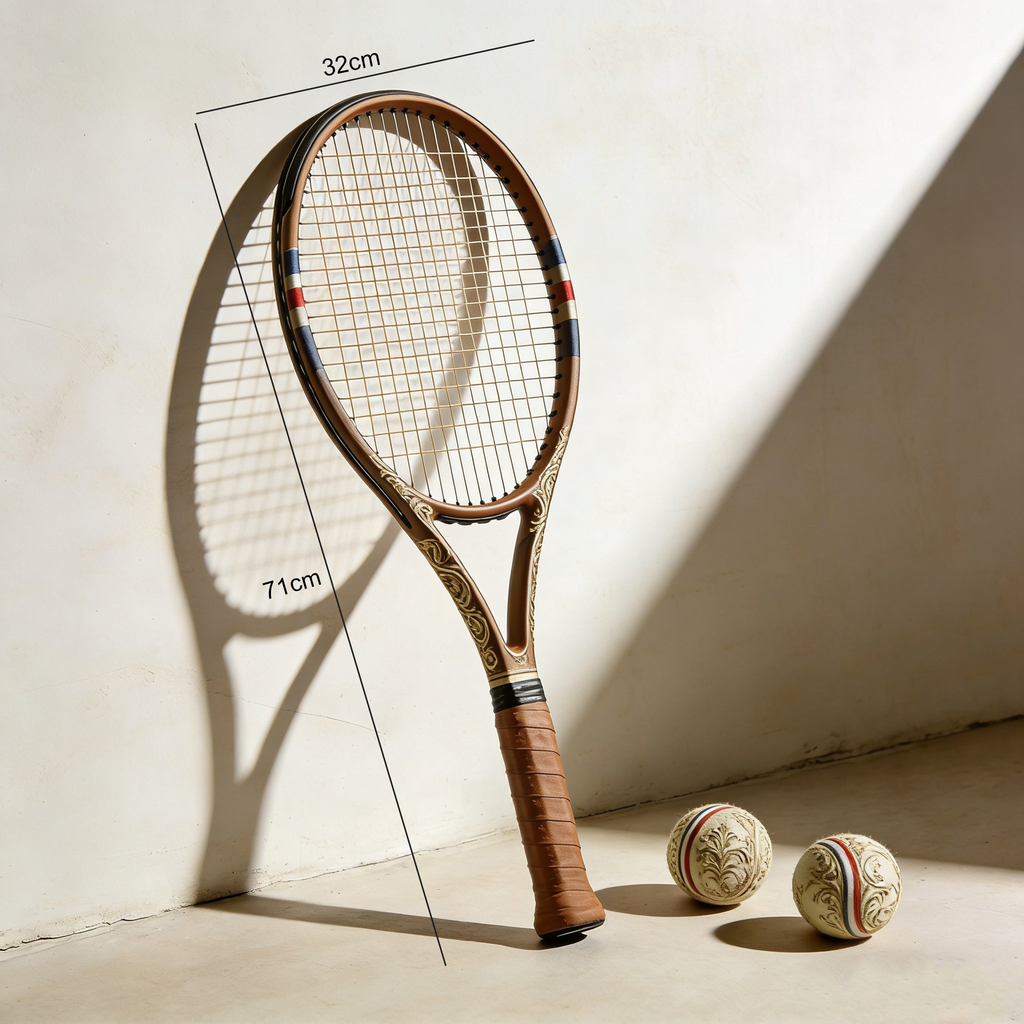 Kit de tennis : raquette ergonomique et balles résistantes