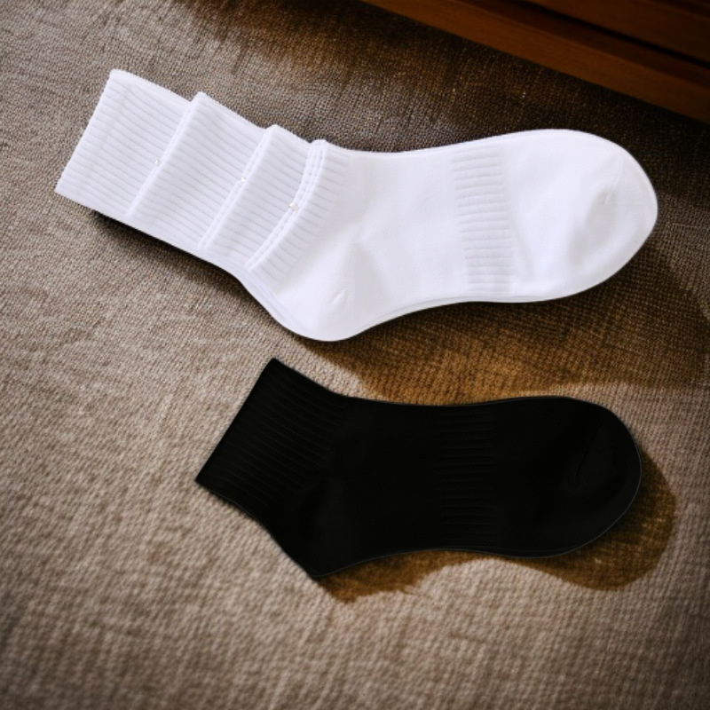 사계절용 순면 무지 양말