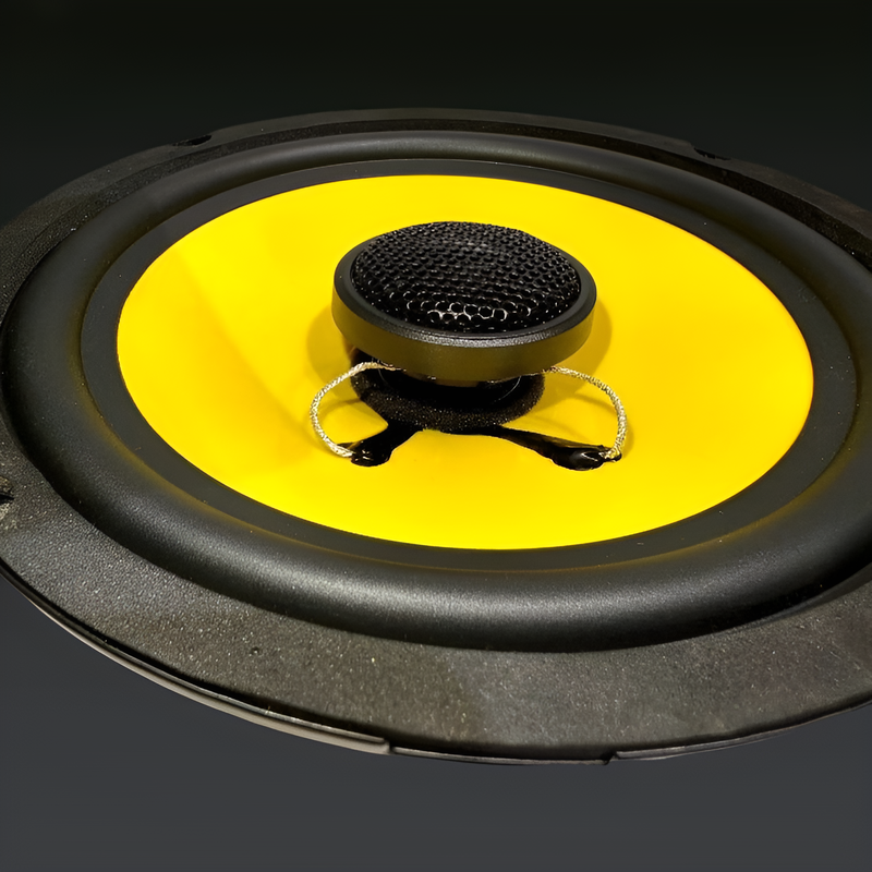 カーサブウーファー同軸セット、ロスレスの重低音