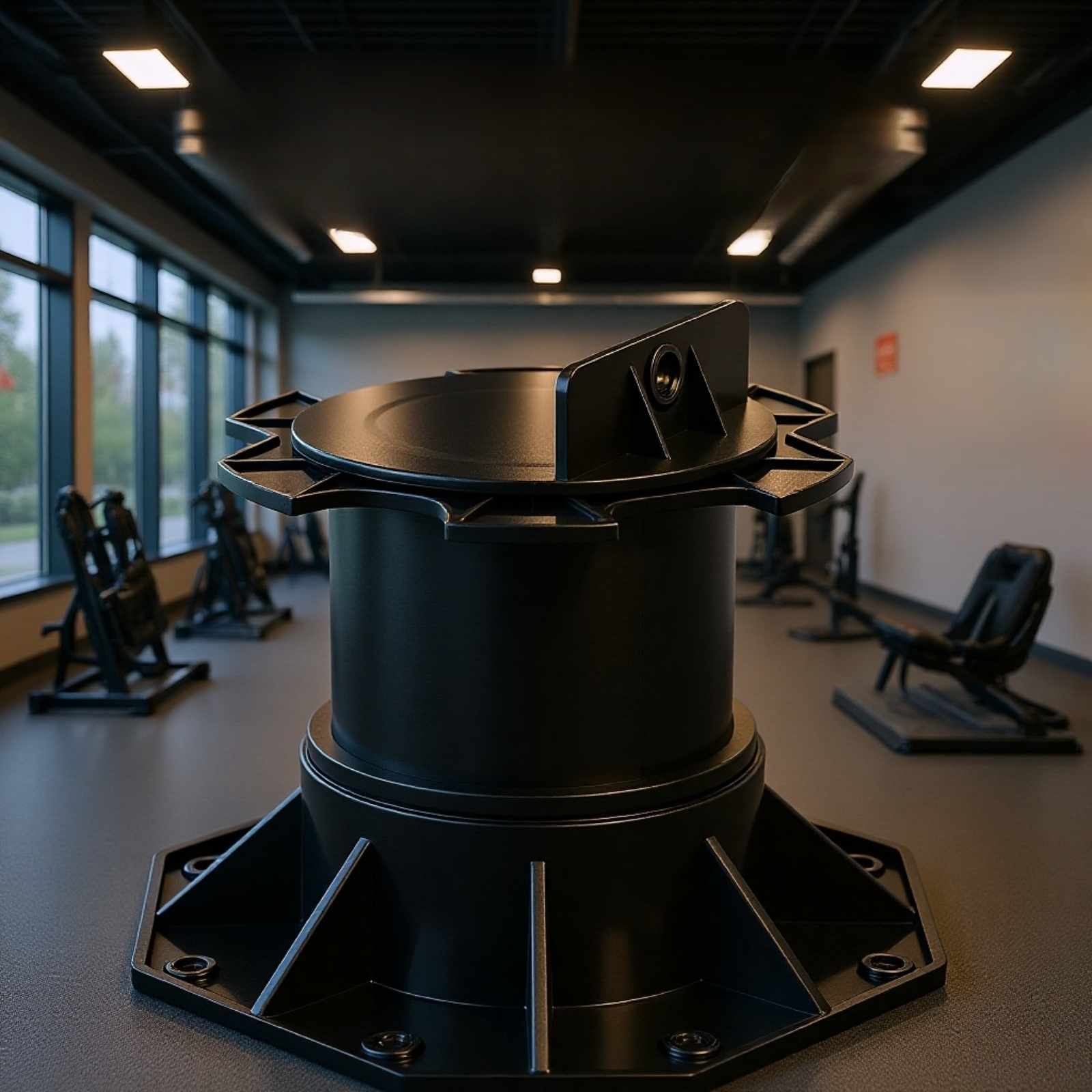 Regulowany na wysokość plastikowy wspornik kilu