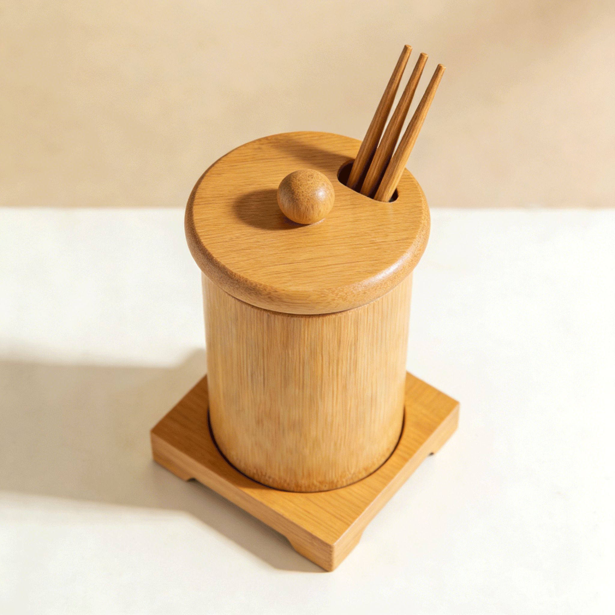 簡約風格筷子筒（三件套裝）