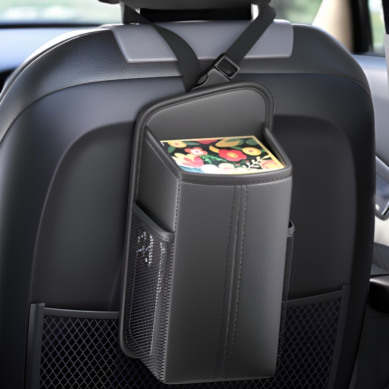 車のシートサイドティッシュボックス副操縦士インテリアユニバーサル多機能シート吊り下げ紙収納バッグ