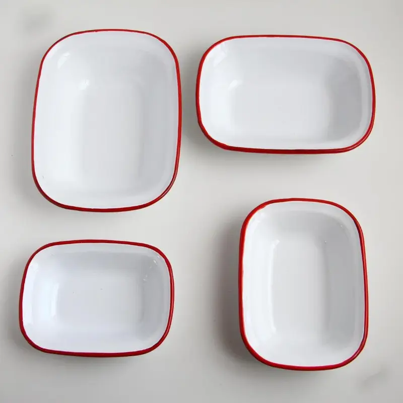 Rectangular Enamel Plate