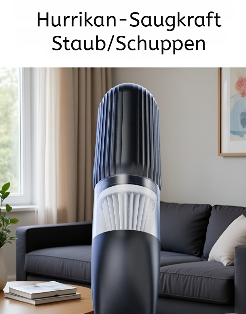 Multifunktionaler Staubsauger reinigt Teppich und Hartboden