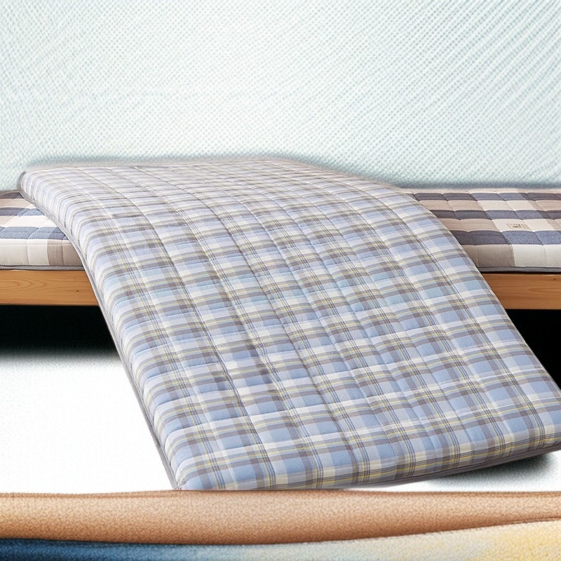 Dormitorio individual colchón de algodón suave funda de colchón tatami cama colchón sabana