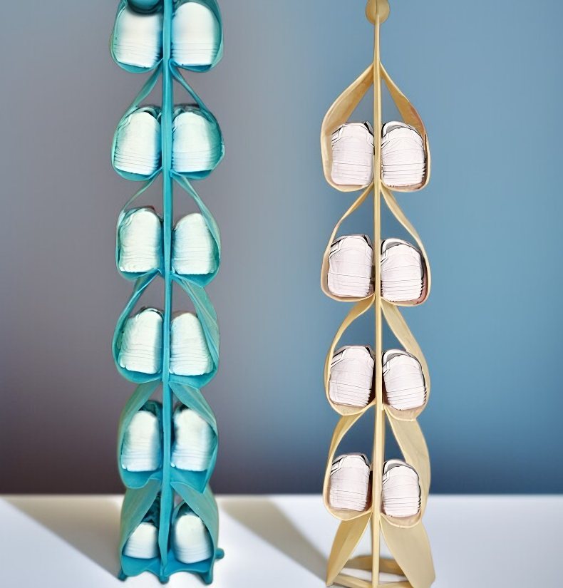 鞋子掛袋安裝示意圖