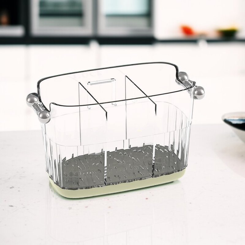 벽걸이형 고급 수저통 주방 신제품 물빠짐 수납통