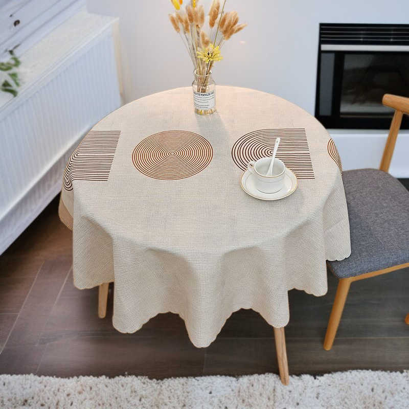 북유럽 스타일 방수 테이블보