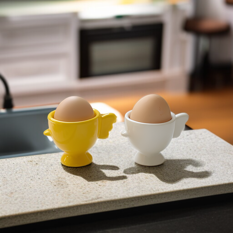Fun Egg Cup, Delicate Tableware to Decorate Your Kitchen