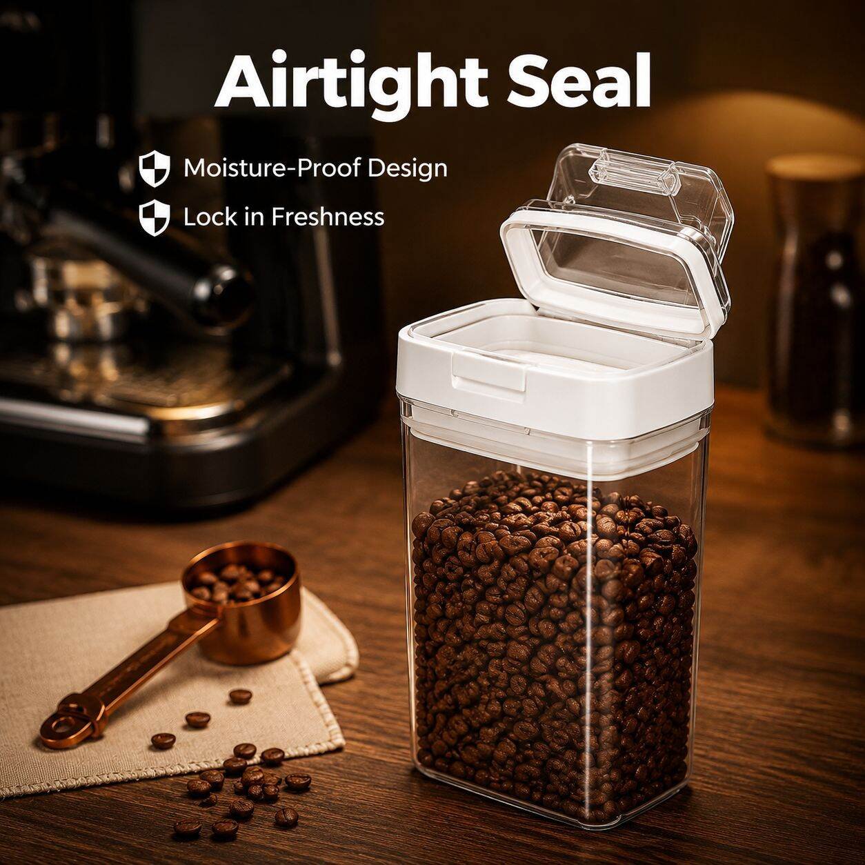 Large Capacity Sealed Grain Tank Whole Grain Moisture-Proof Fresh-Keeping Jar