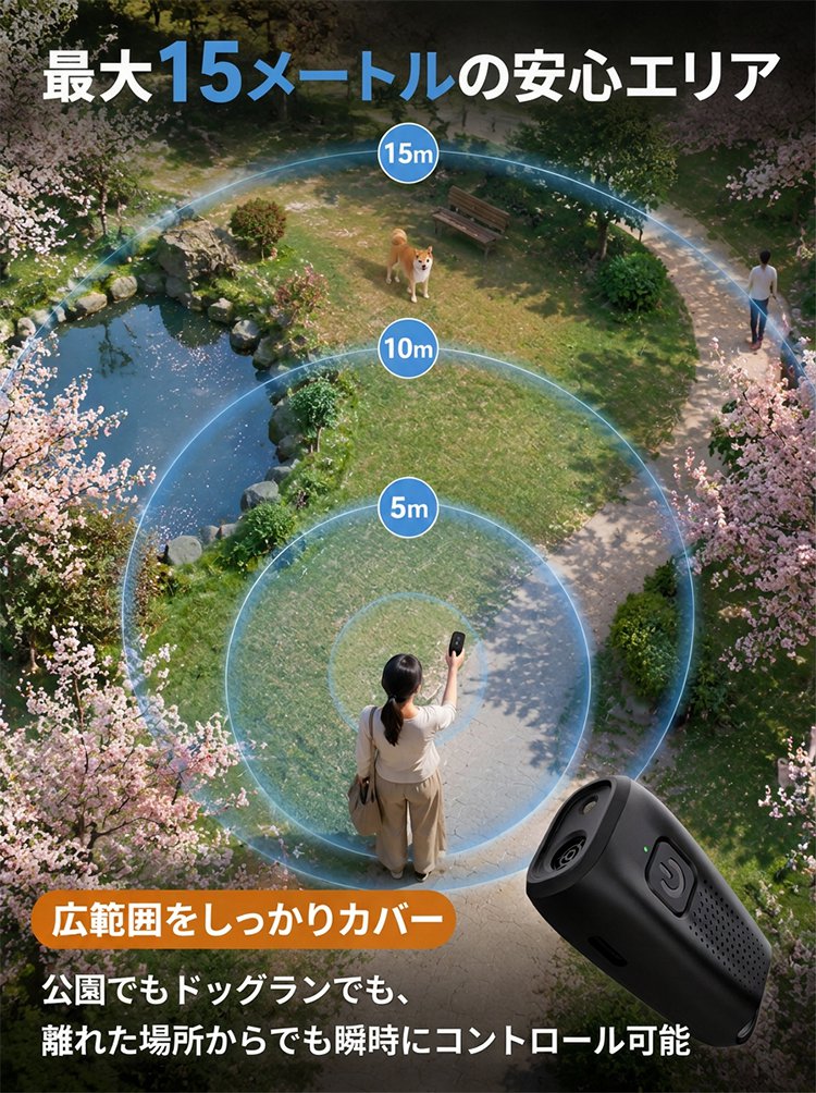 超音波式犬の無駄吠え防止器具 - detail 19