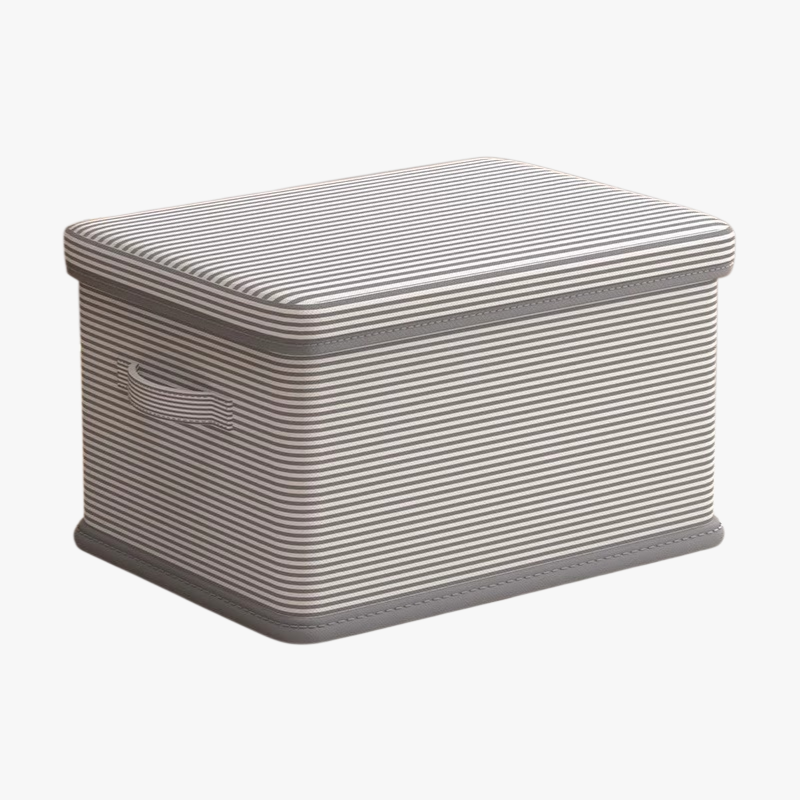 Aufbewahrungsbox mit Deckel für den Kleiderschrank, große Box für Kleidung und Hosen