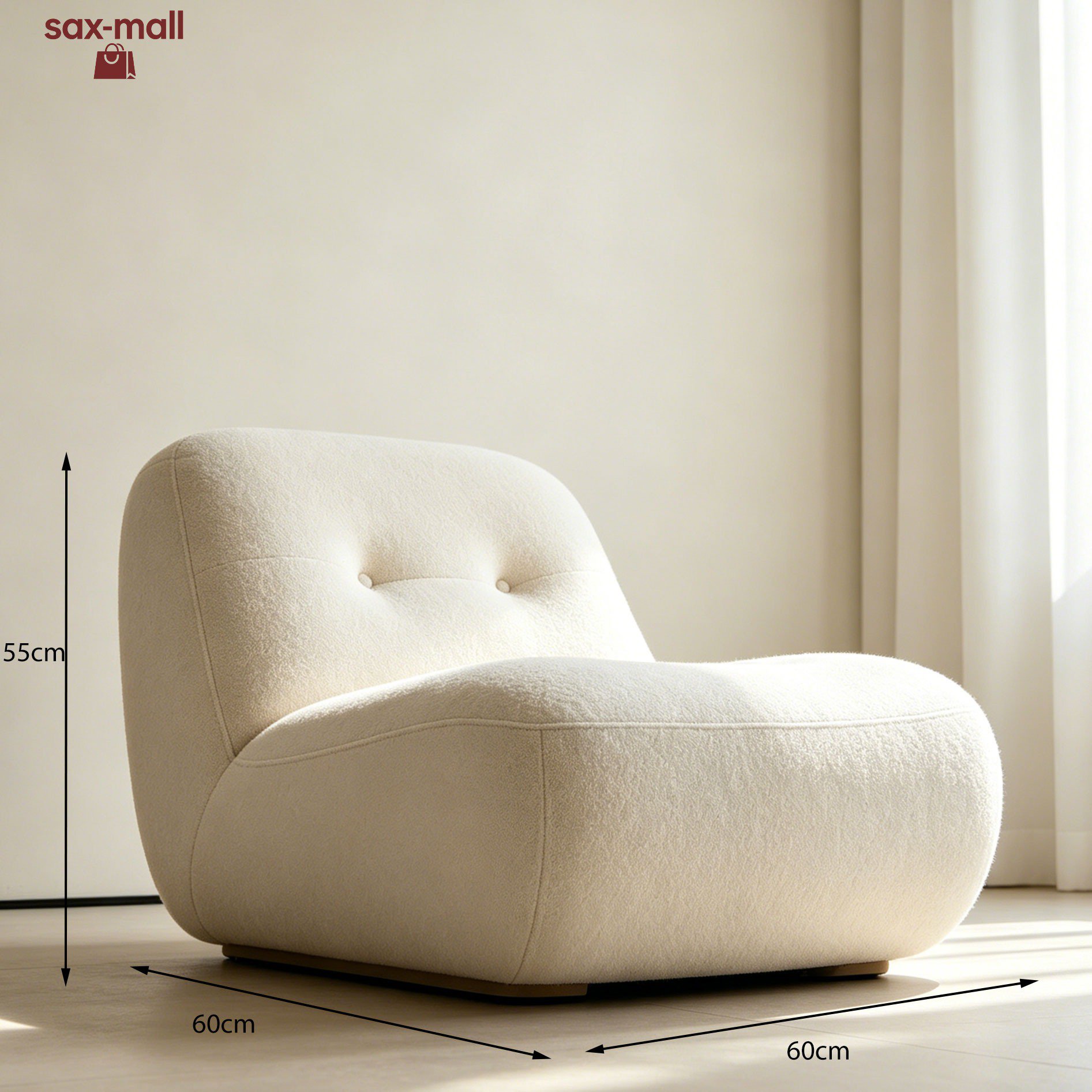 Ergonomic design of Lazy sofa for back support