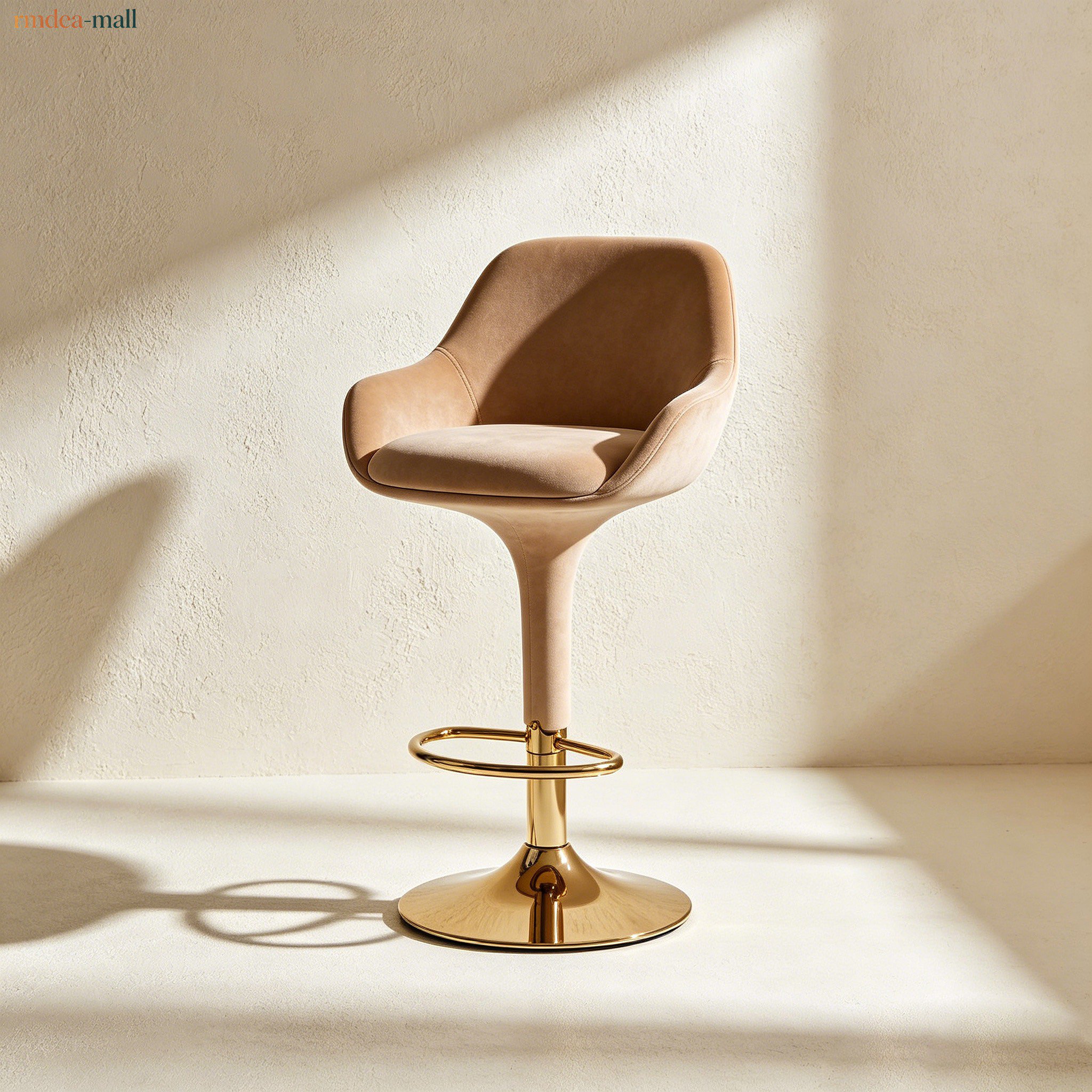 Home-use height-adjustable luxury bar stools