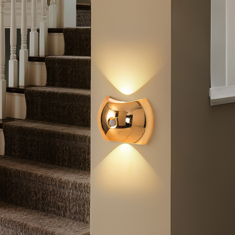 Magnetic modern minimalist traceless wall lamp