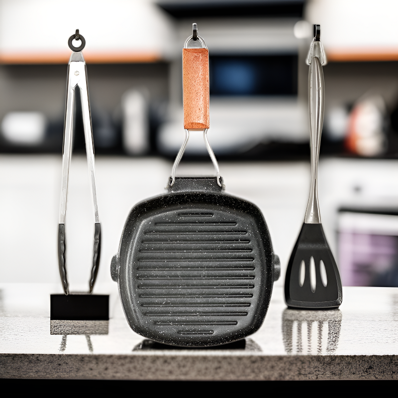 مقلاة قابلة للطي محمولة