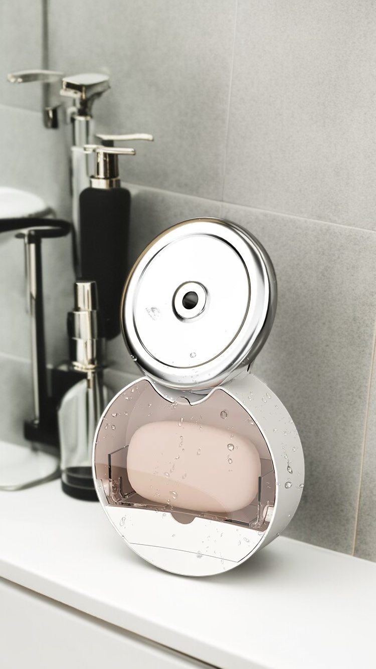 瀝水設計保持香皂乾燥衛生