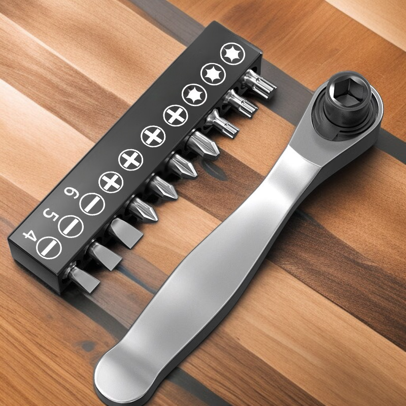 보련라쳇세트 퀵양용 미니비트 십자 양방향 정역드라이버