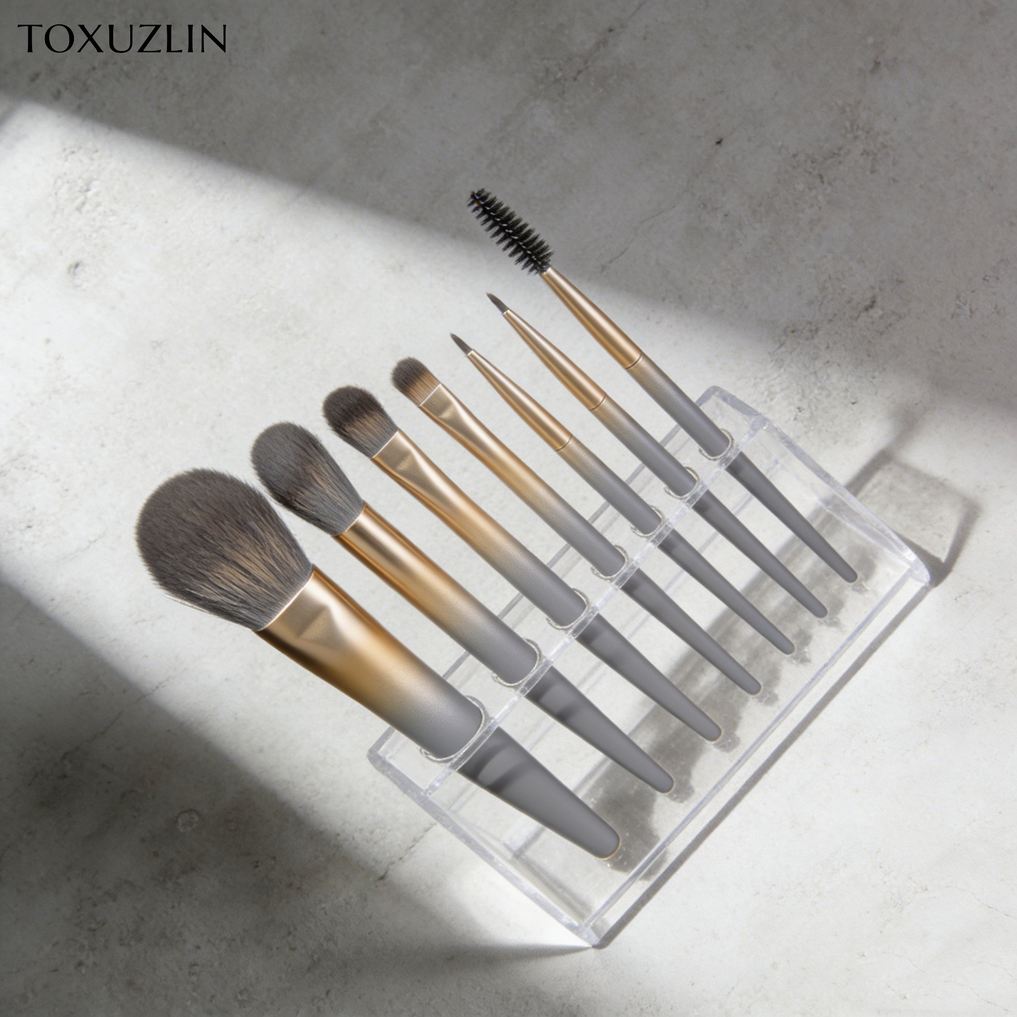 ชุดแปรงแต่งตาสำหรับมืออาชีพ (7 ชิ้นต่อชุด)