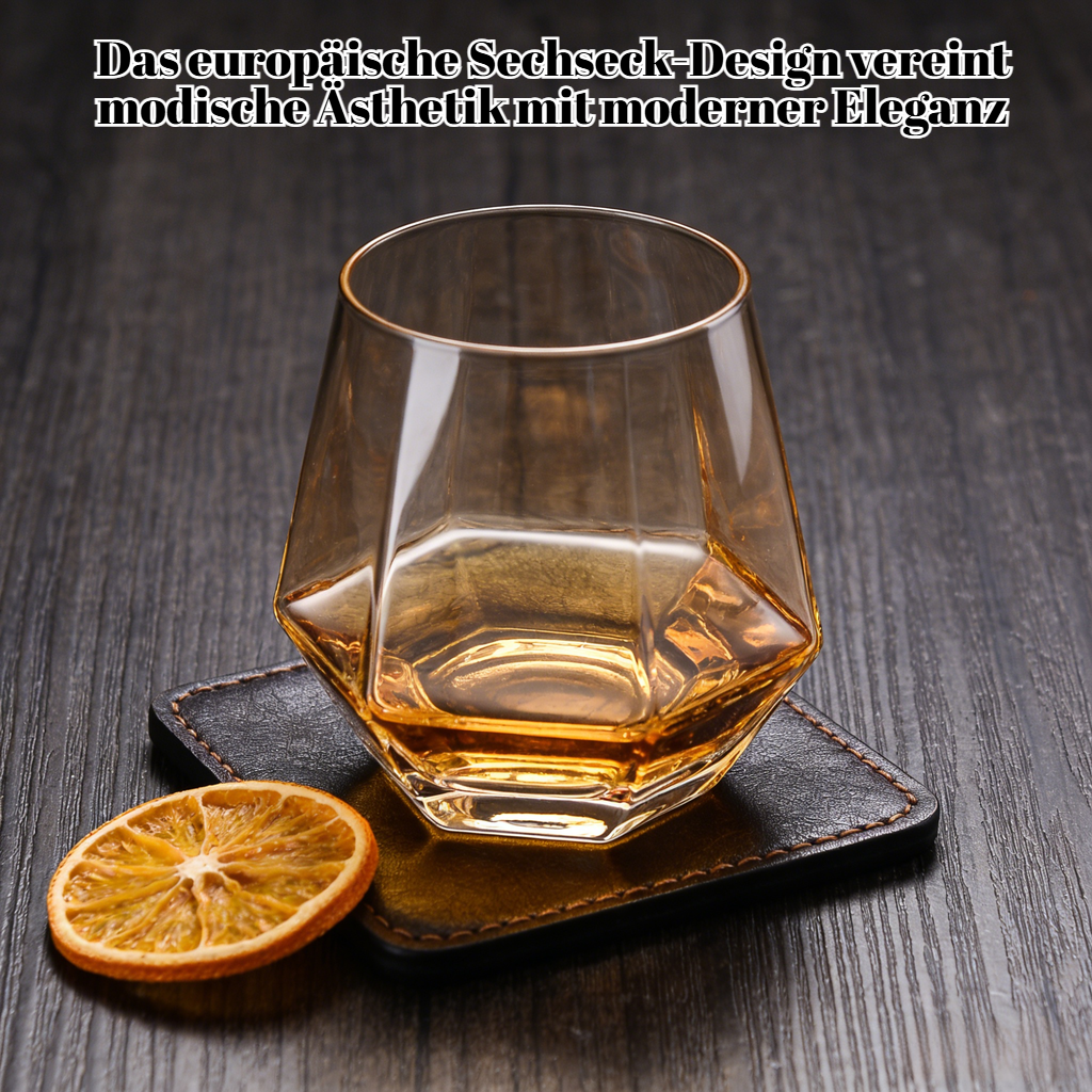 Hexagonales Diamantglas