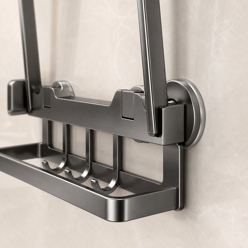Soporte de pared para lavabos y tazones