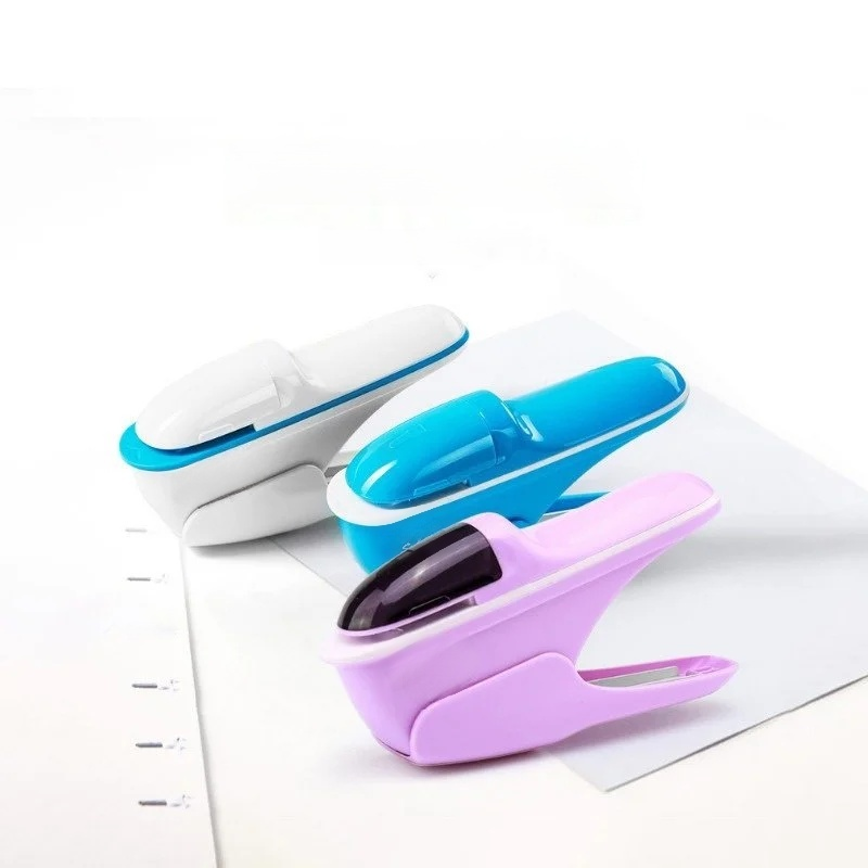 Labor-Saving Staple-Free Stapler