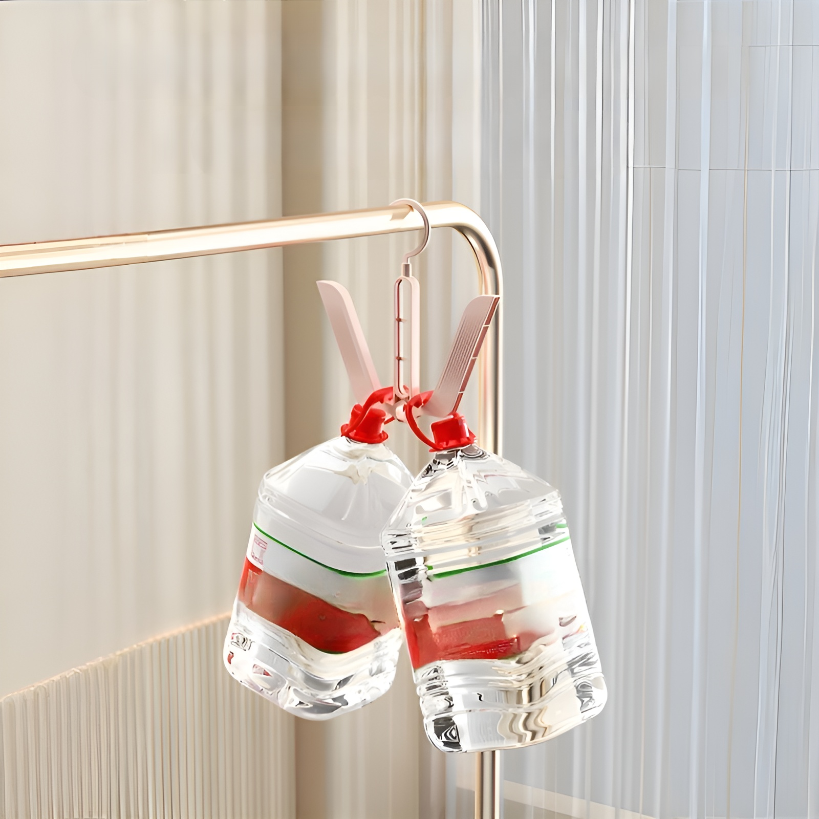 Schuhaufhänger, 360° drehbar, platzsparend, 3er-Set