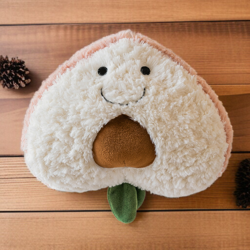 模擬水果毛絨公仔玩具