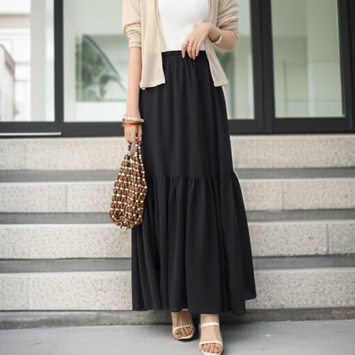 트렌디한 캐주얼 스커트 실루엣
