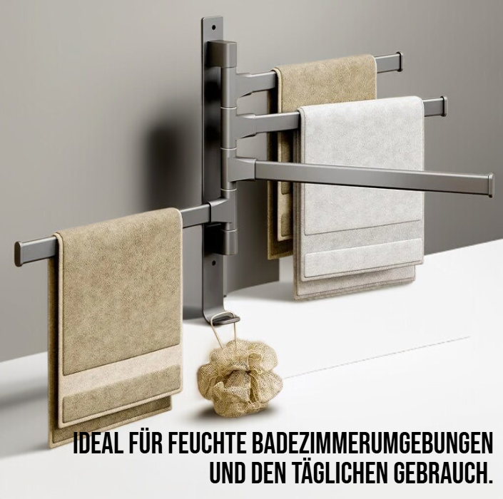 Rotierender Handtuchhalter für WC Wandmontage