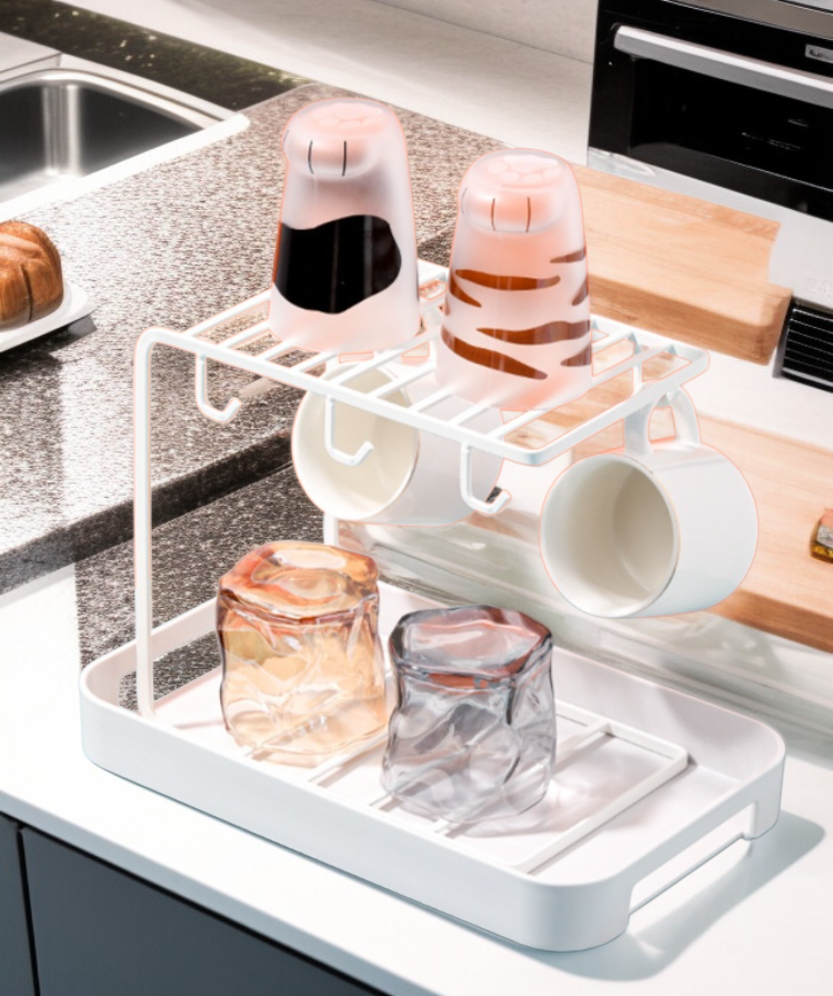 ウォーターカップ収納ラックの使い方