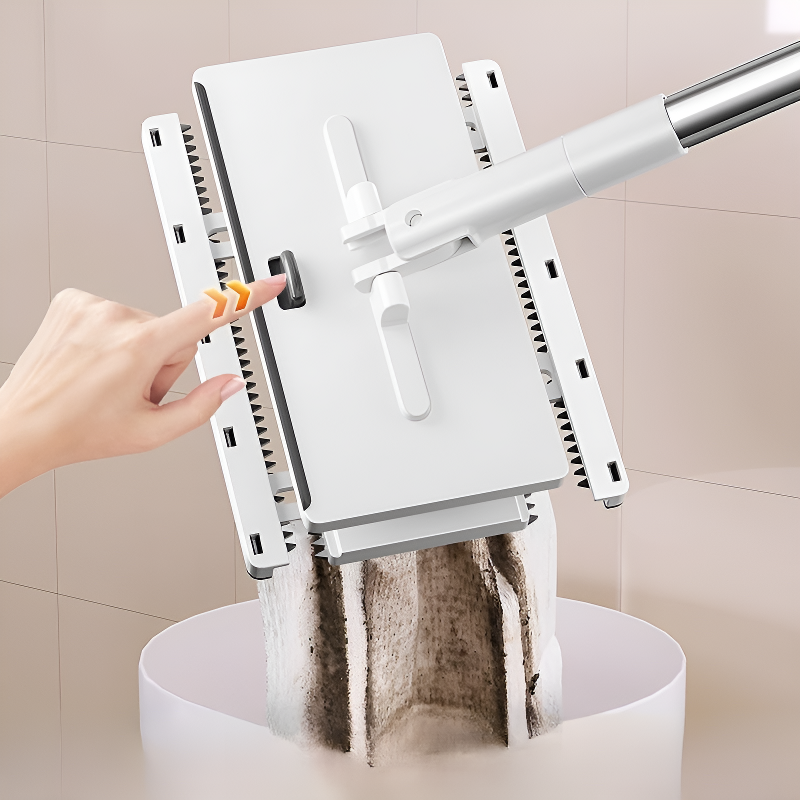 Automatic Tissue Clamp Mop Household Cloth Mop for Face Towel