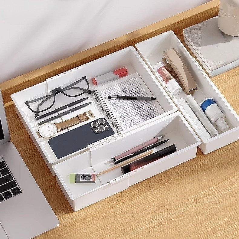 引き出し伸縮仕切り収納ケース