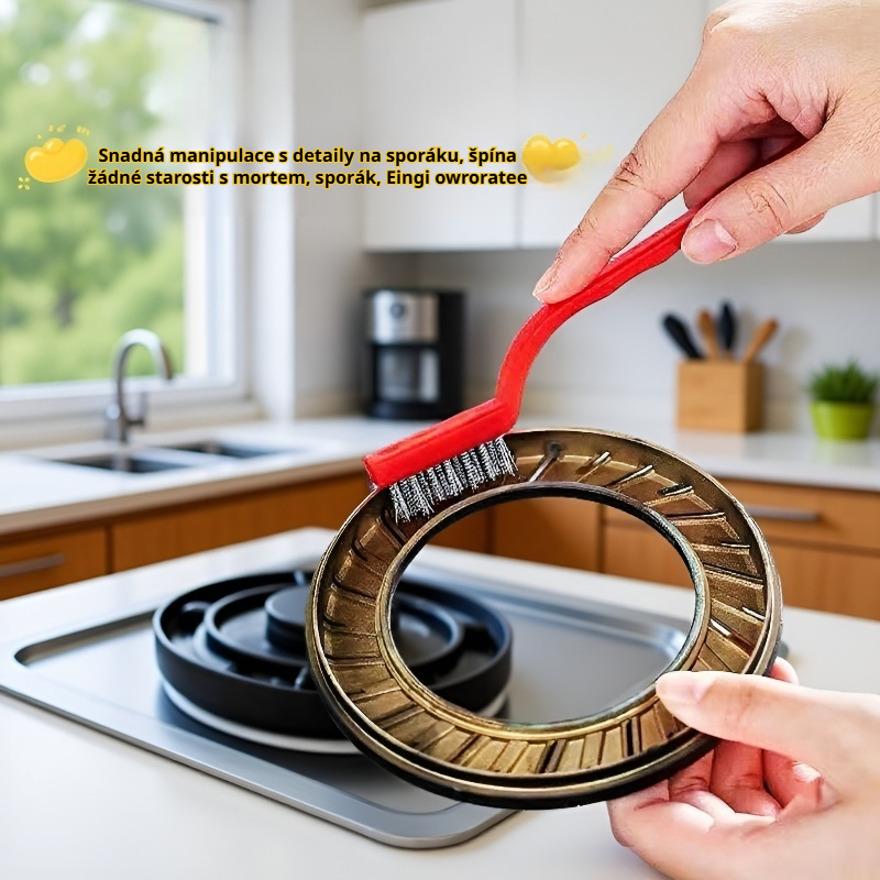  Čisticí kartáč na plynový sporák