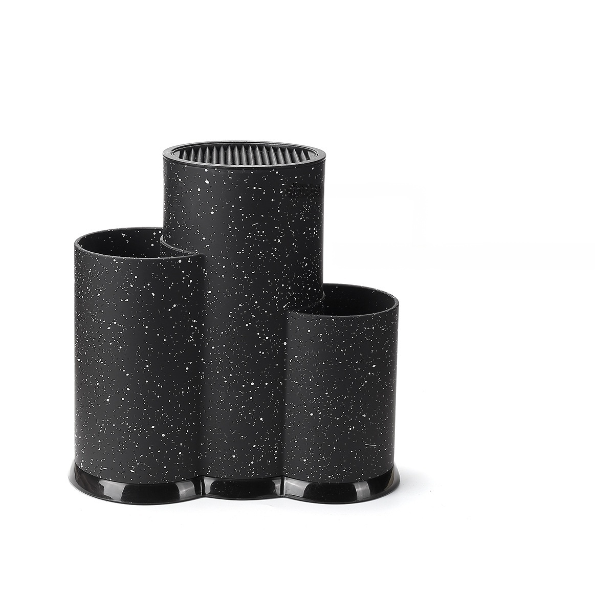 Anti-slip rubber plastic knife holder