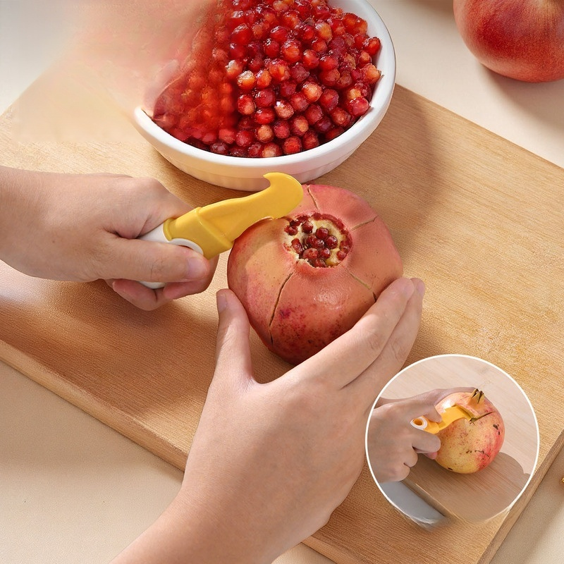 Use a peeler to peel oranges.