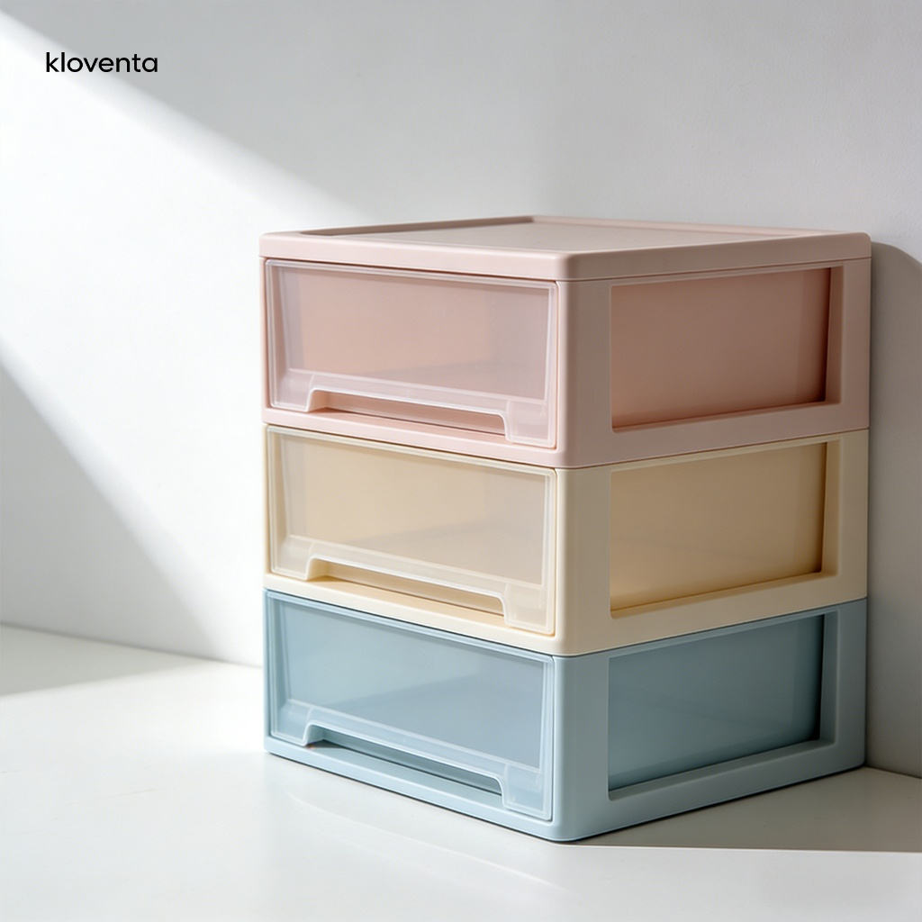 플라스틱 수납 상자 (5개)