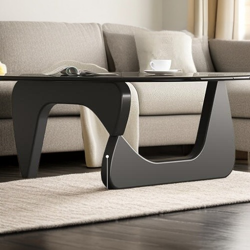 강화 유리 커피 테이블