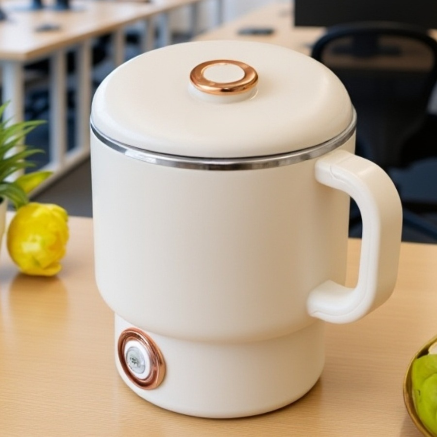 1000ml ポータブル折りたたみステンレスケトル